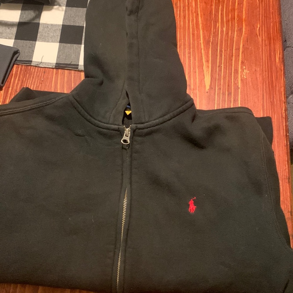 polo jacket for boys black size L